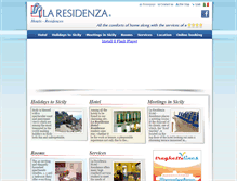 Tablet Screenshot of laresidenzahotel.net